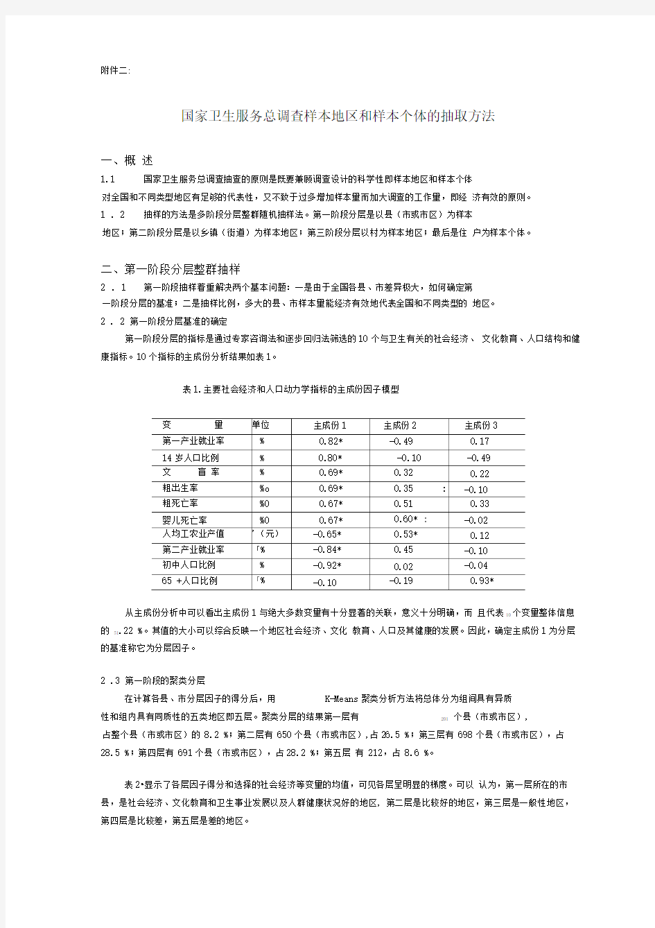 抽样方法案例