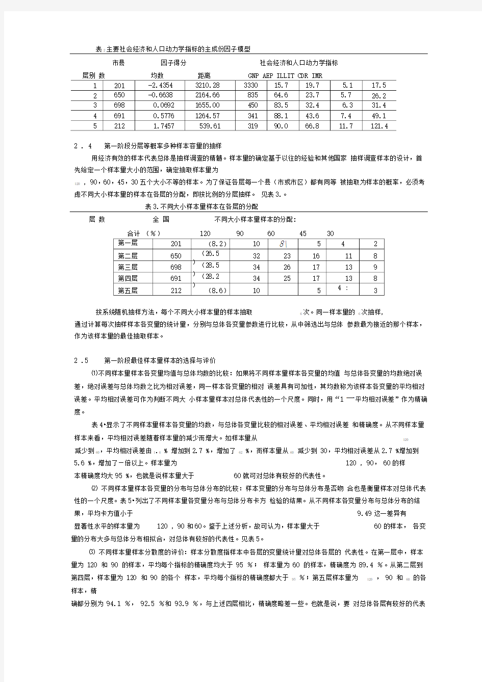 抽样方法案例