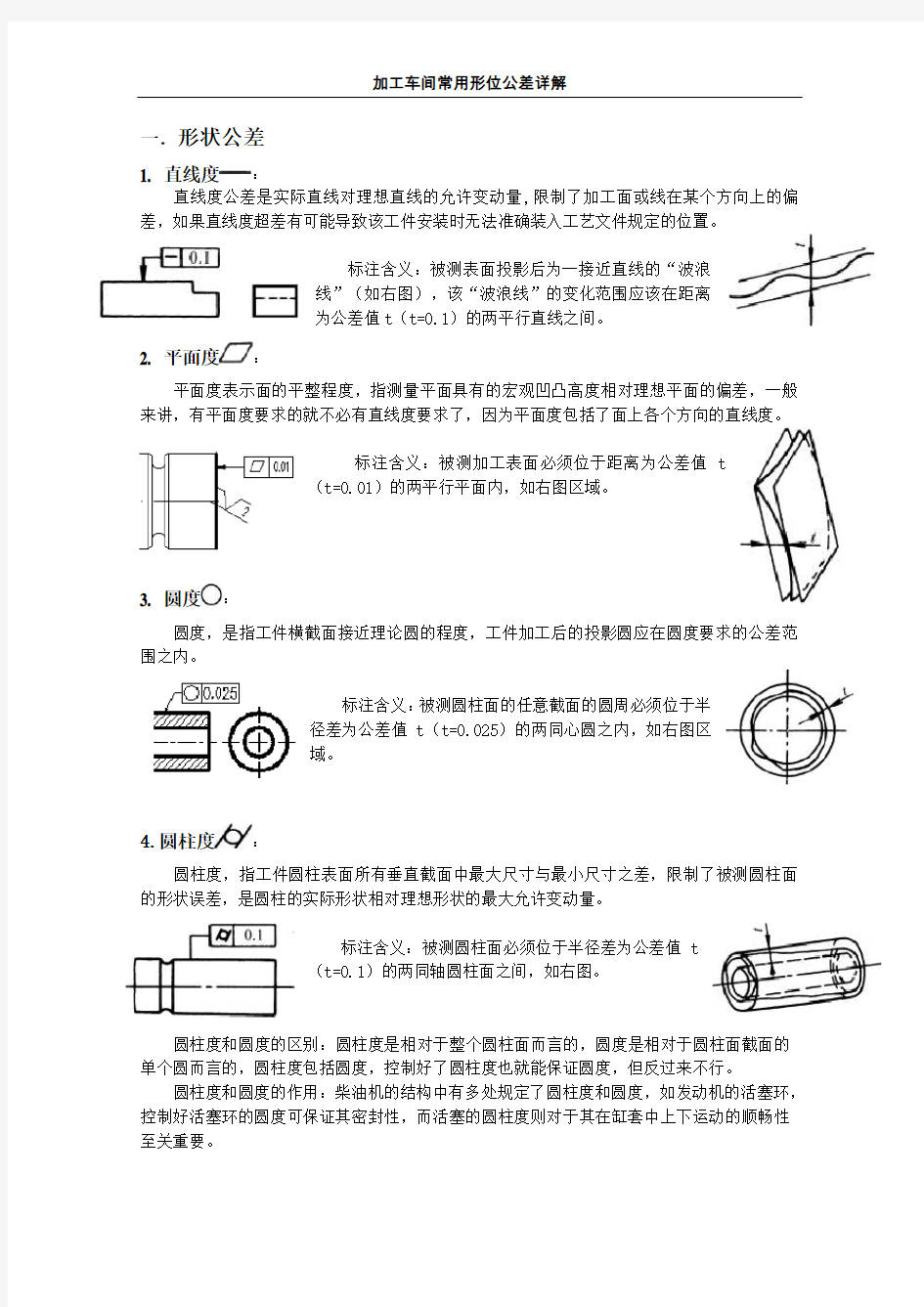 形位公差特征符号全解