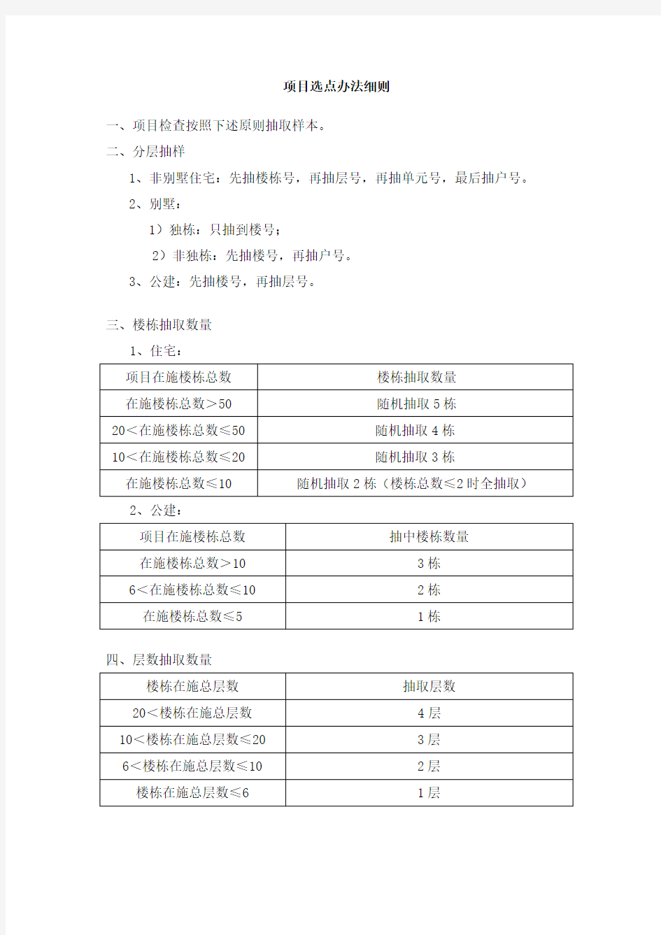 工程质量安全检查评分表资料