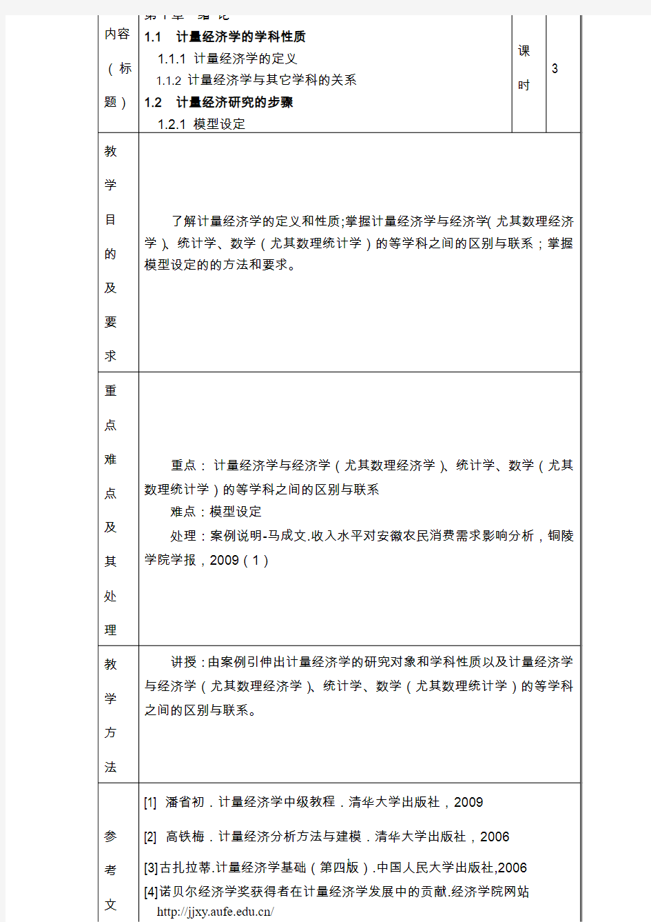 研究生计量经济学教案.doc