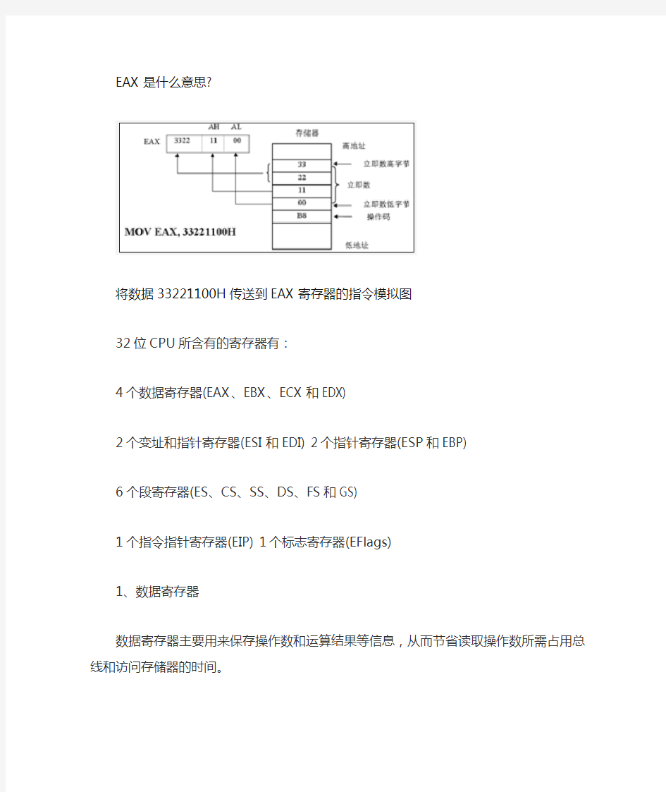 寄存器是什么