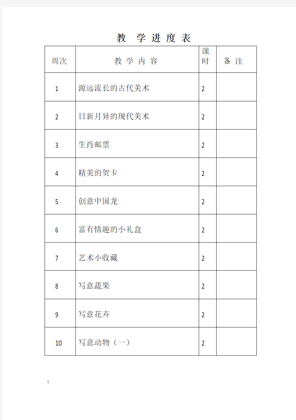 2018岭南版美术六年级上册全册教案(精品资料).doc