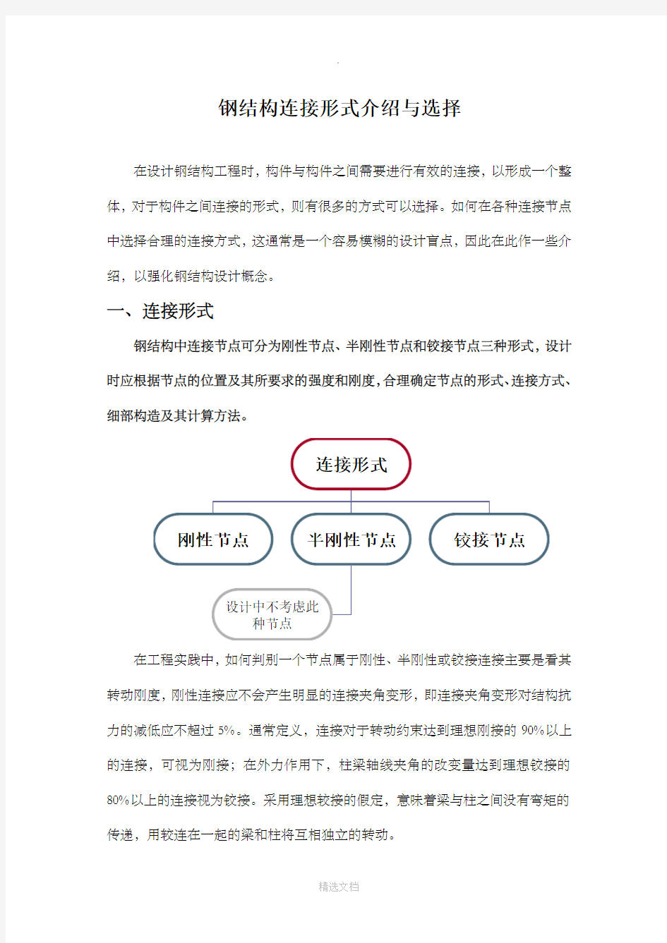 钢结构连接方式的选择