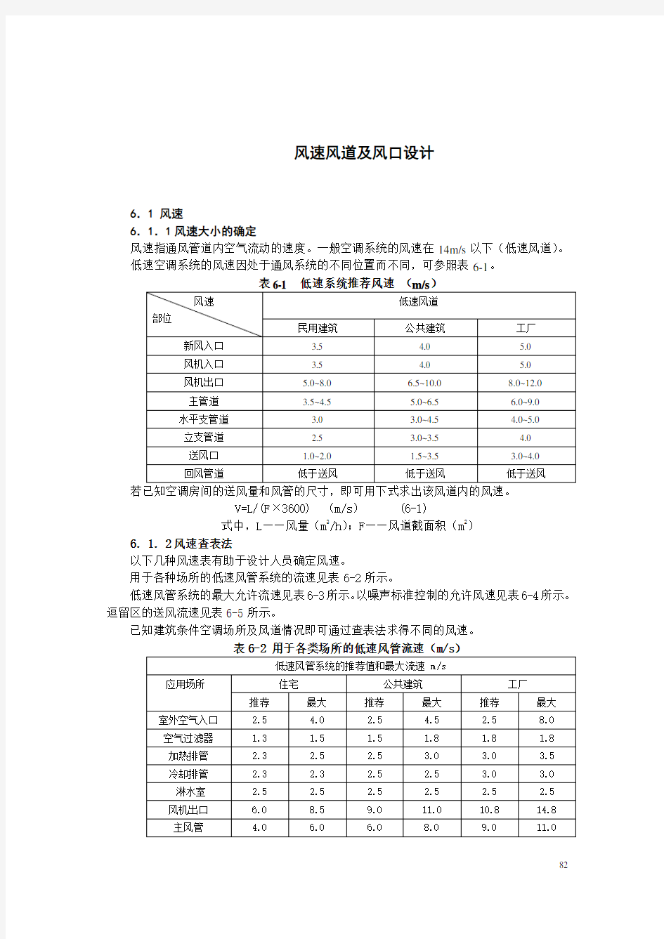 风速、风道及风口设计(第二版)