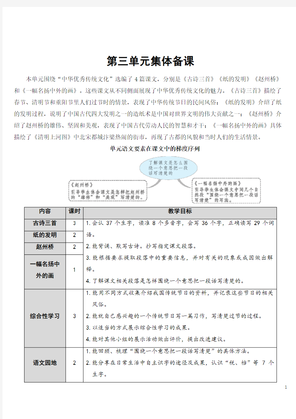 部编版三年级下册语文9 古诗三首【教案】