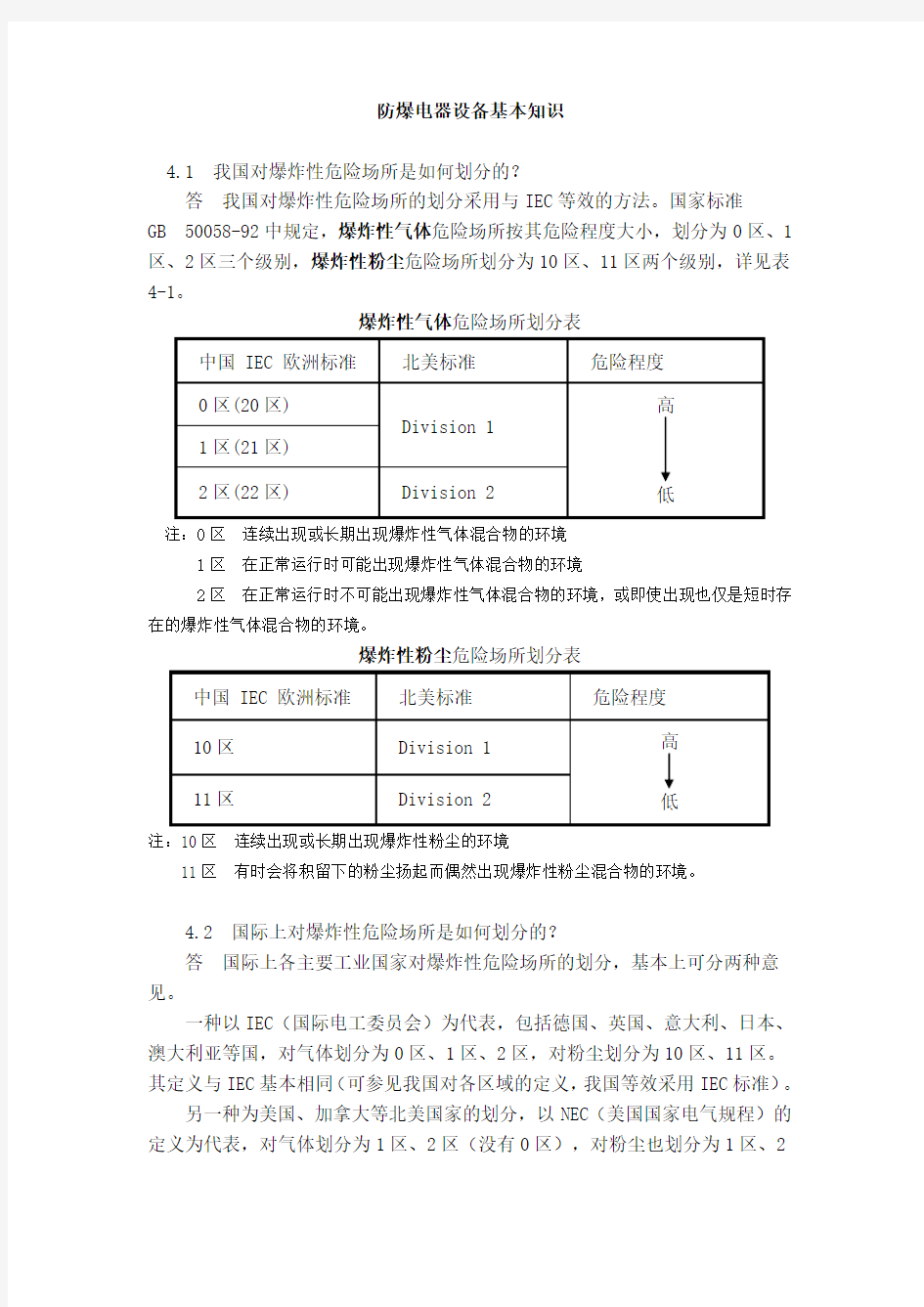 防爆电器设备