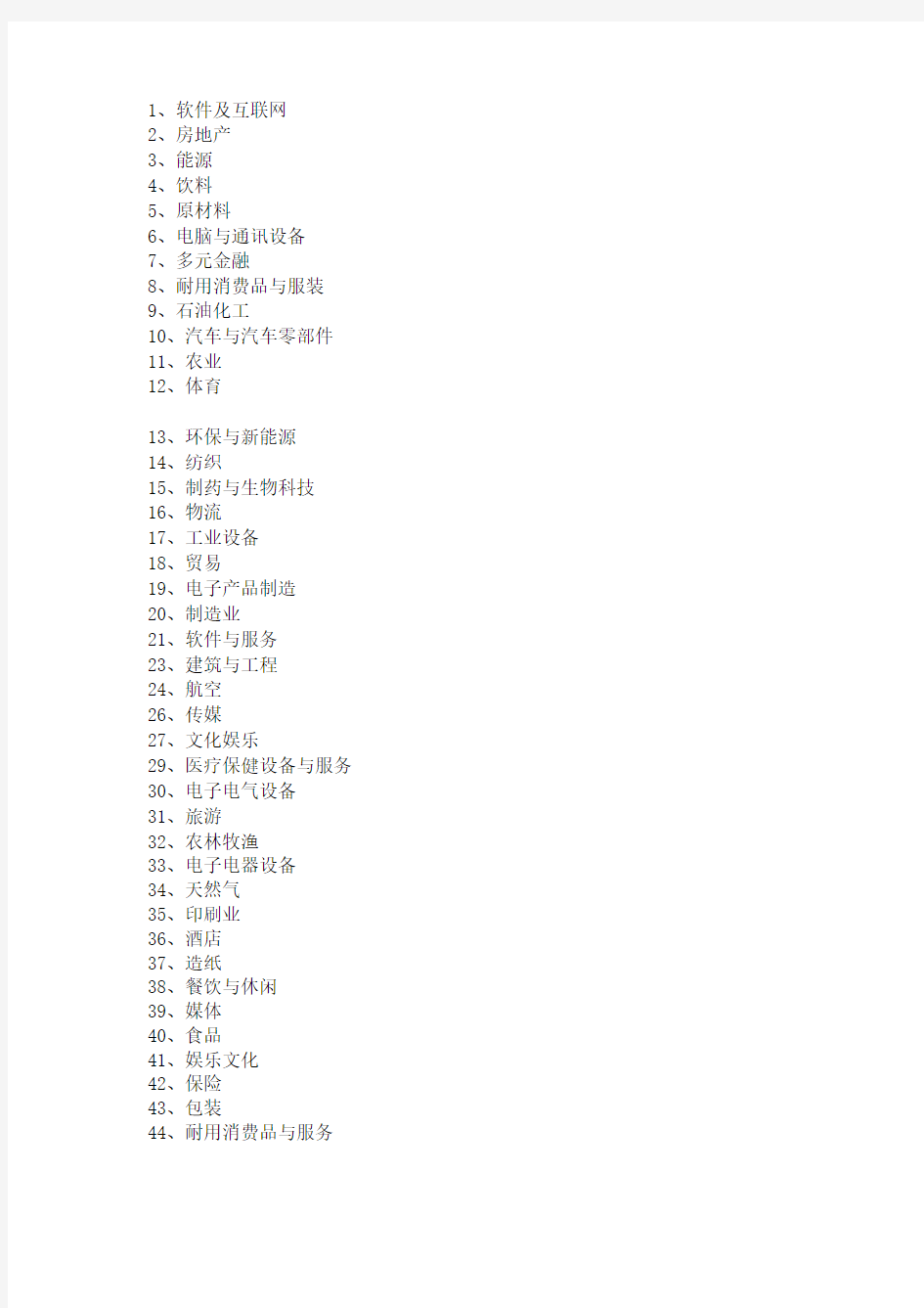 2014福布斯中国富豪榜TOP400全名单行业总结