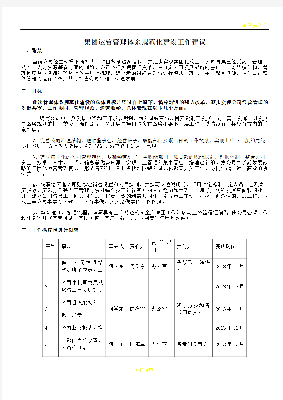 公司运营管理体系建设建议