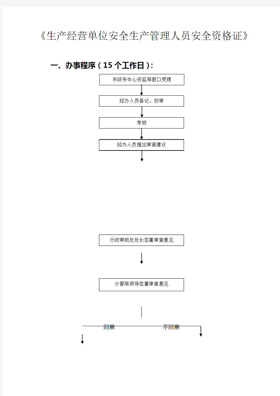 安全生产管理人员资格证书