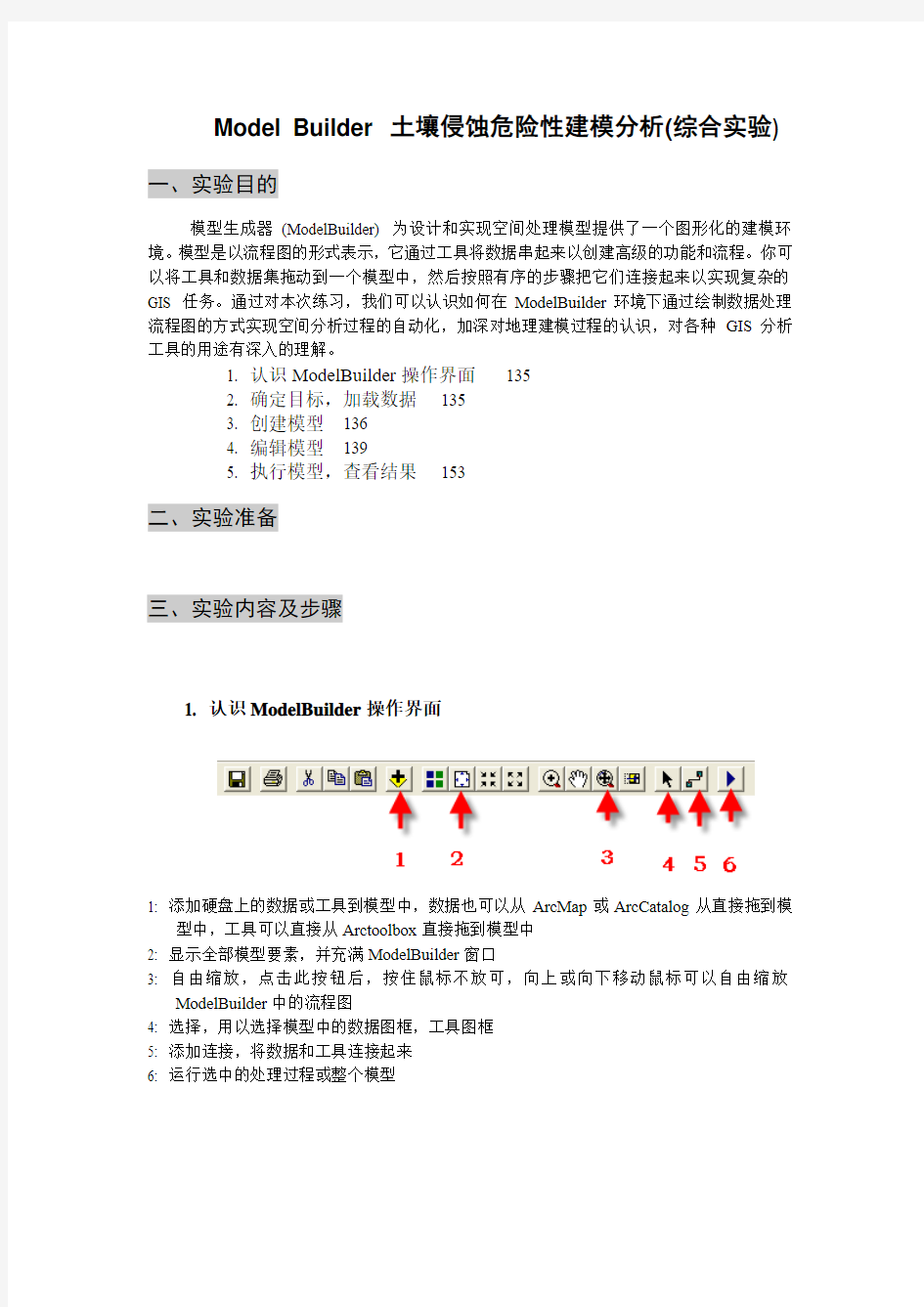 Model Builder 土壤侵蚀危险性建模分析