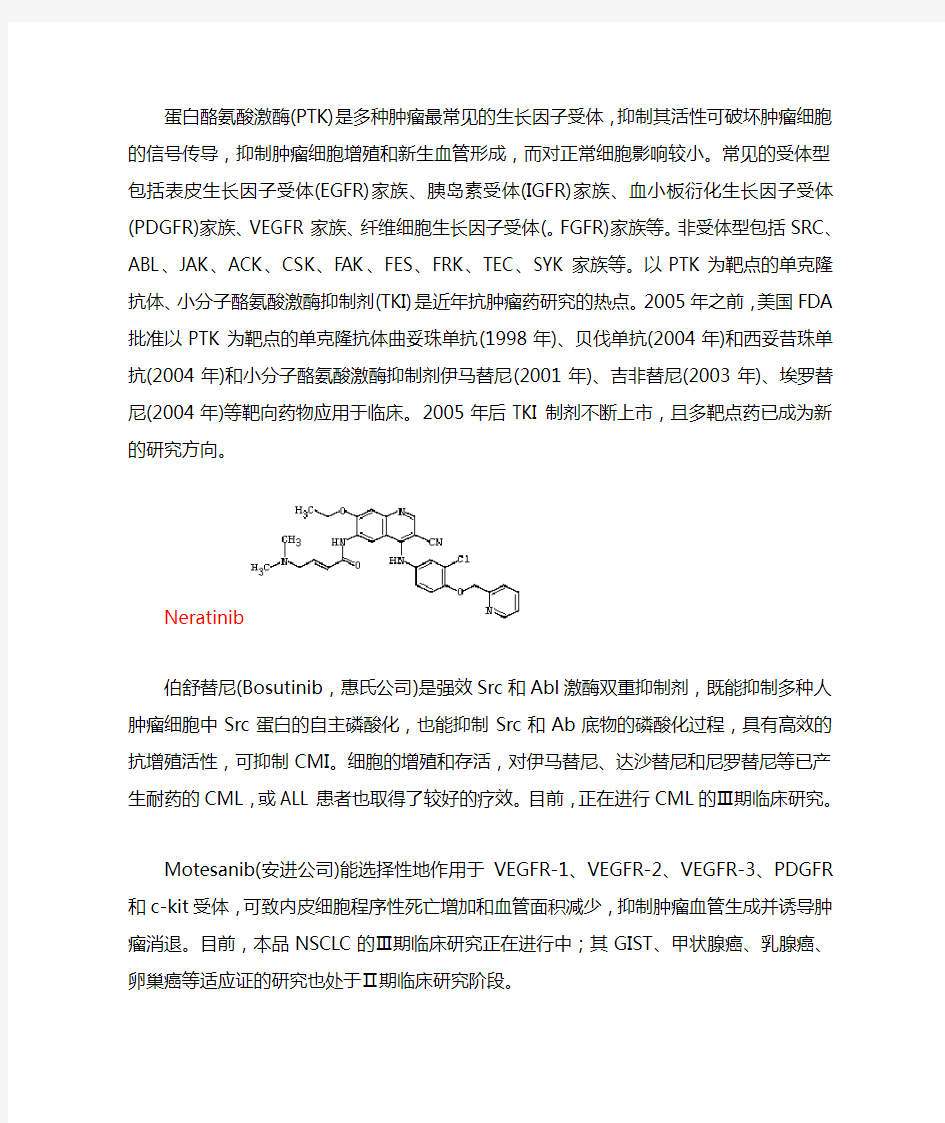 蛋白酪氨酸激酶