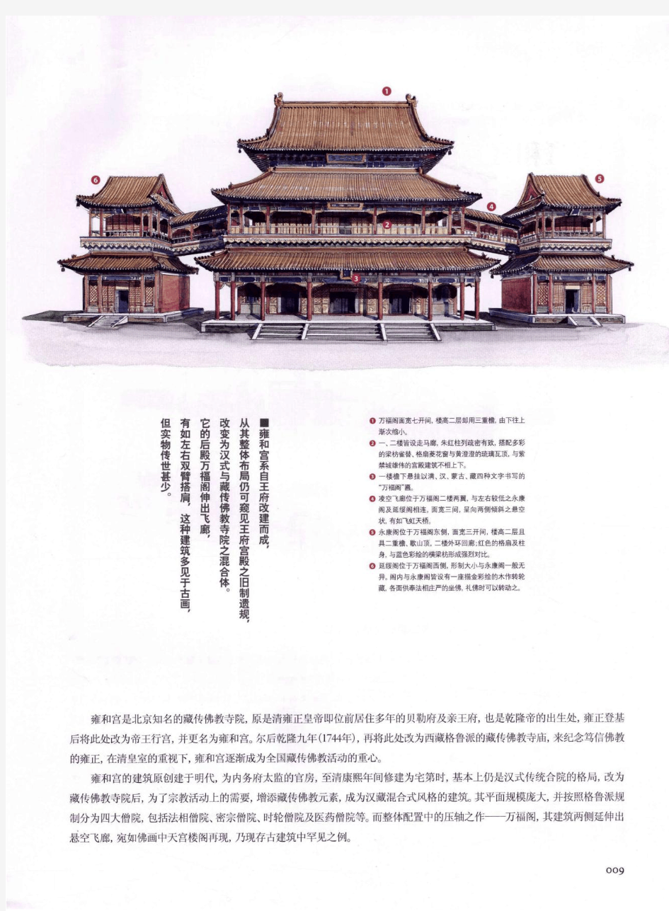 北京雍和宫万福阁