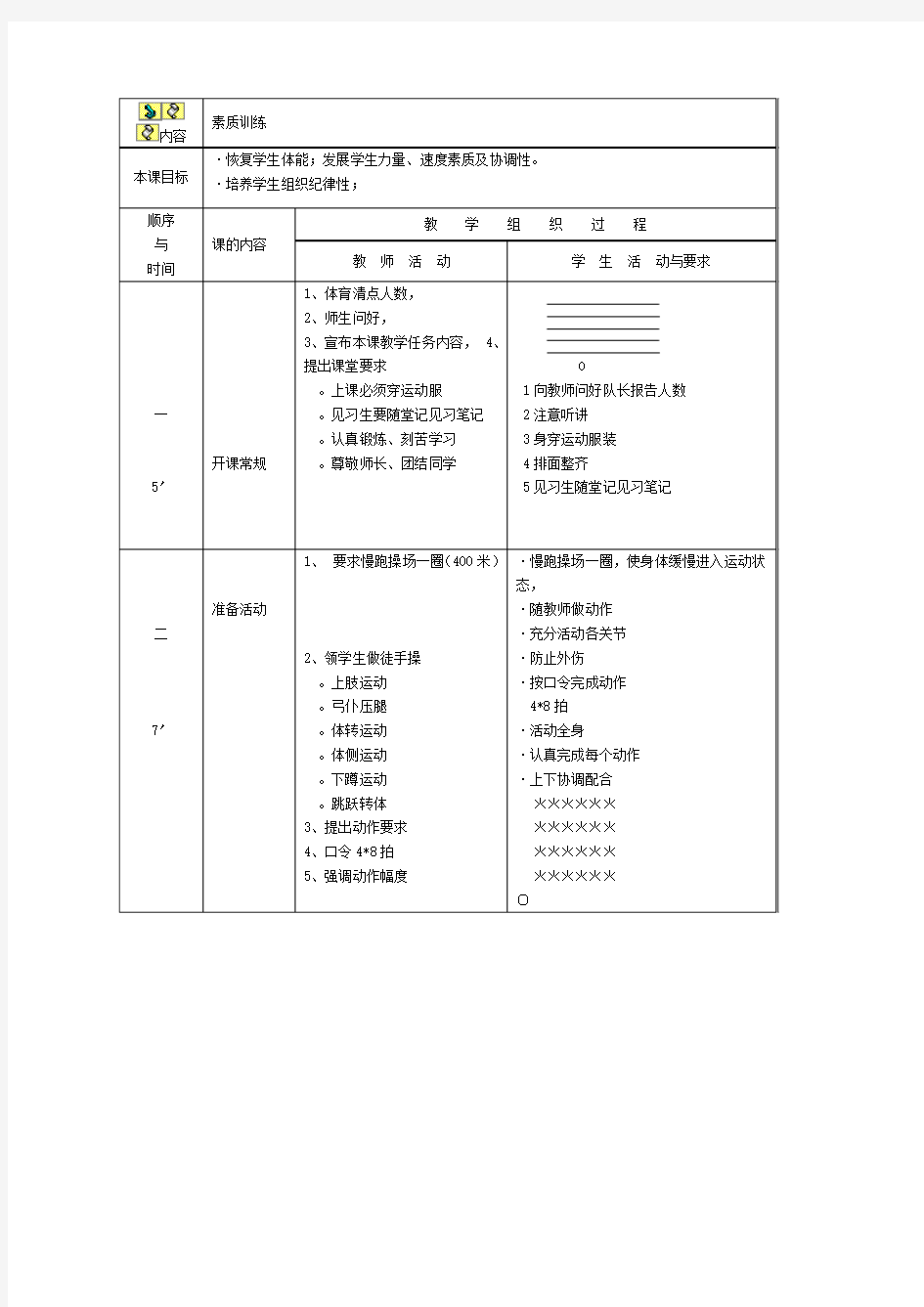 恢复身体素质联系