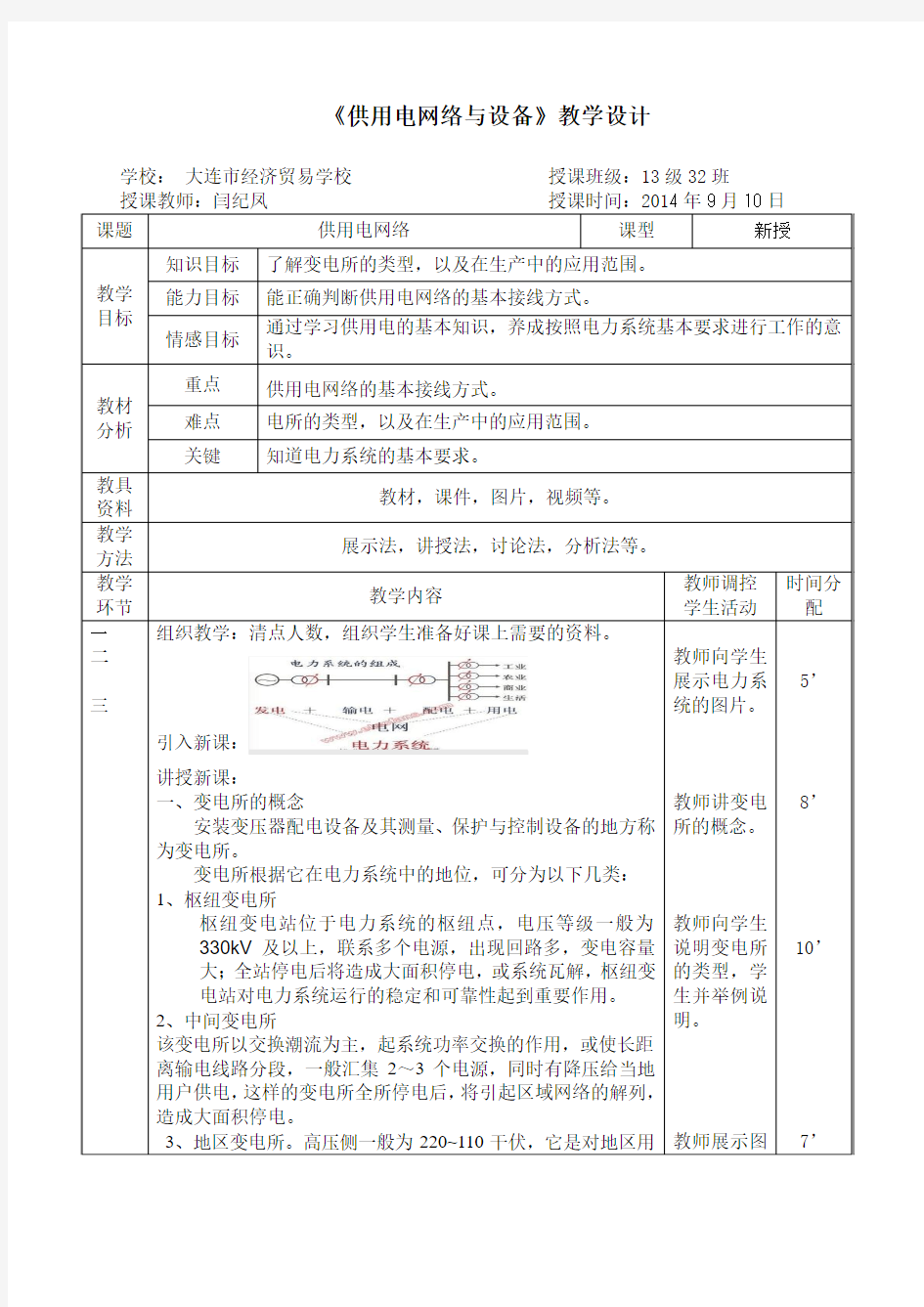 2—电力系统的组成