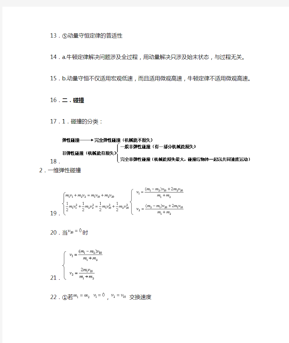 动量定理及其应用