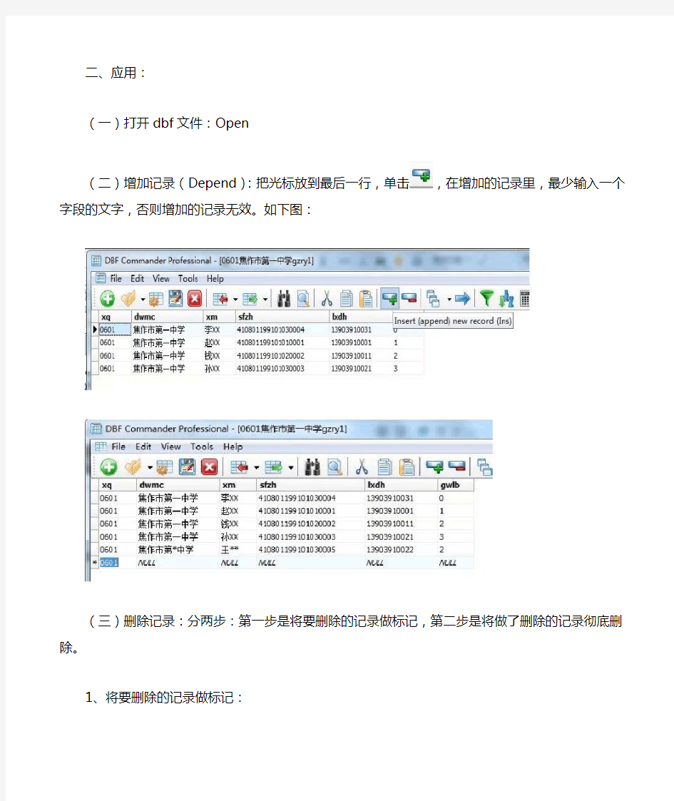 DBF3.1.0.52导入导出Excel格式