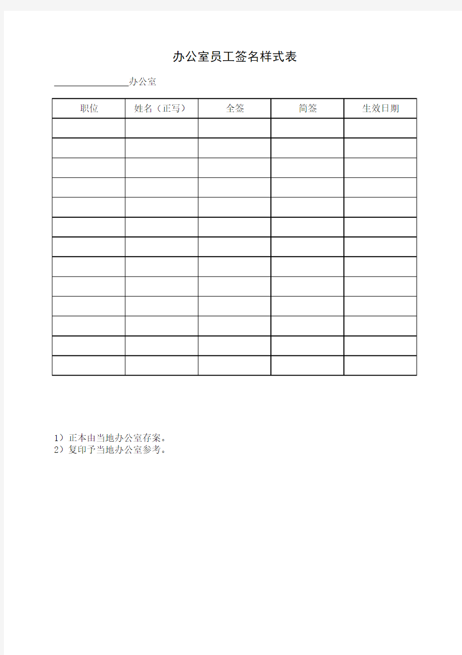 员工签名样式表