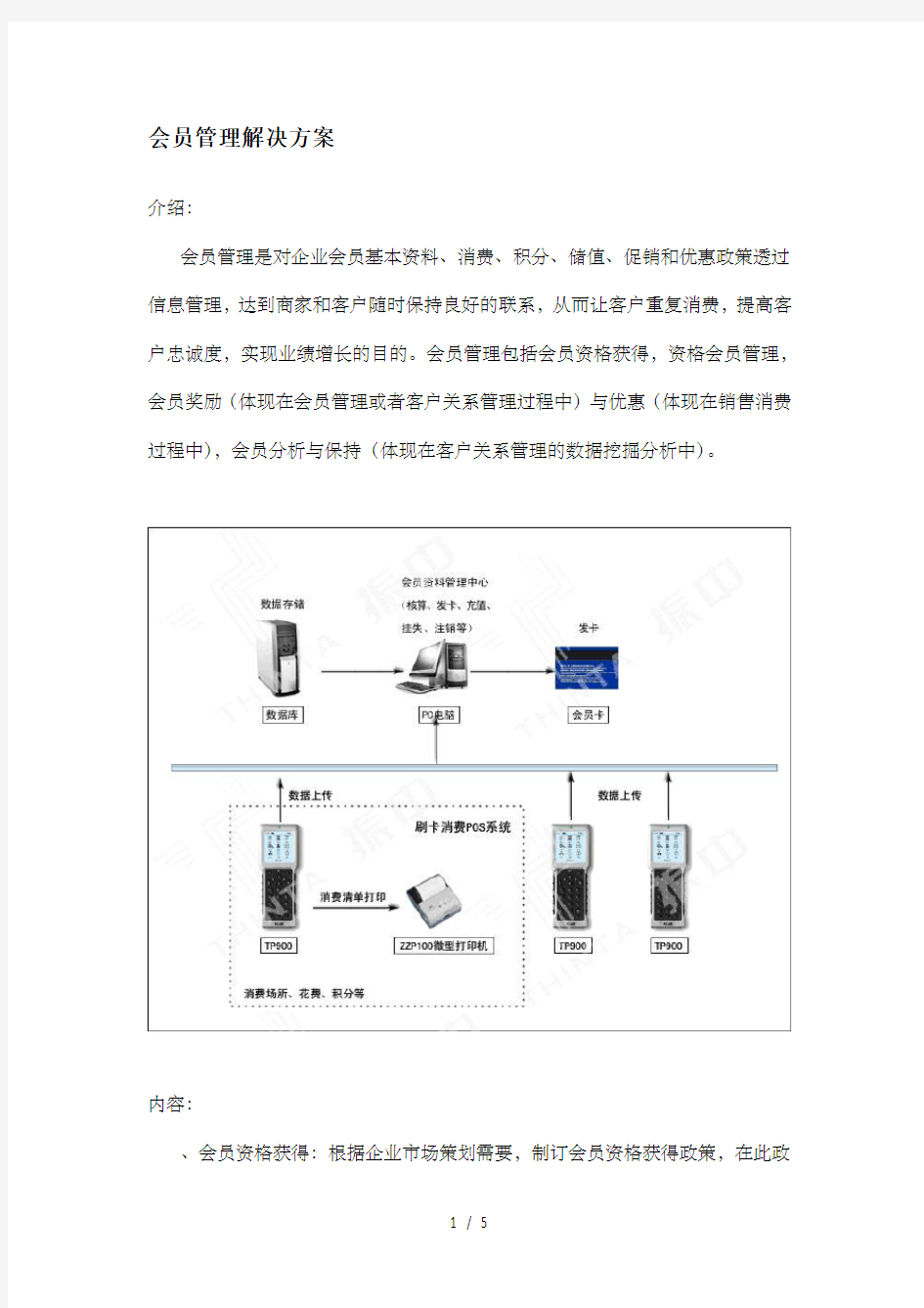 会员管理解决方案