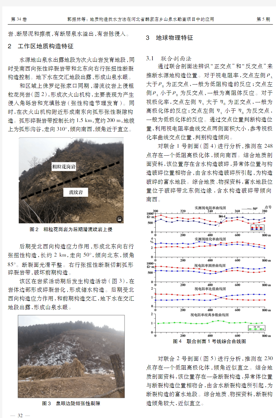 地质构造找水方法在河北省韩家店乡山泉水勘查项目中的应用