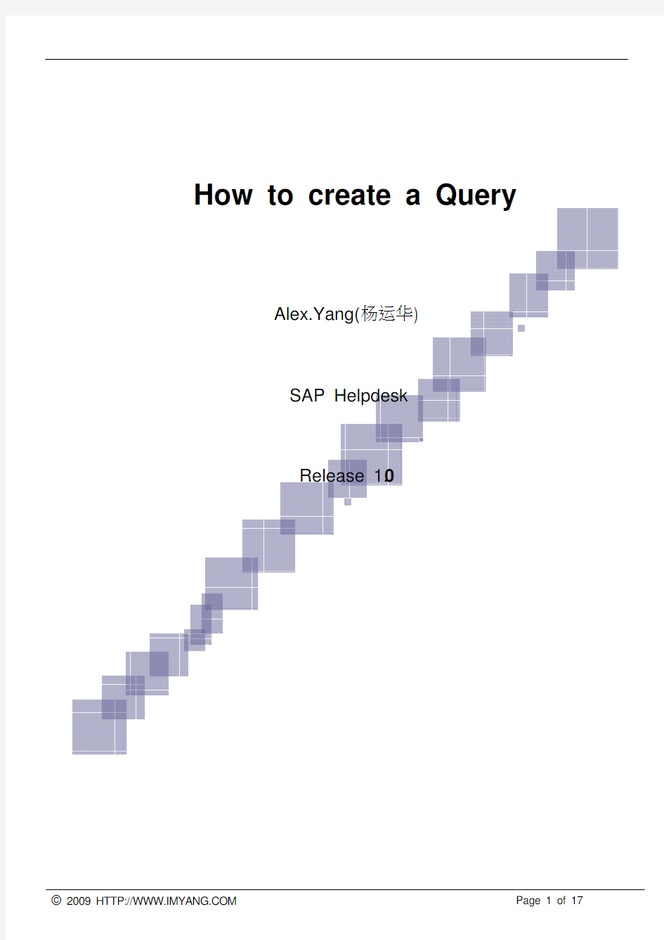 How to Create a Query