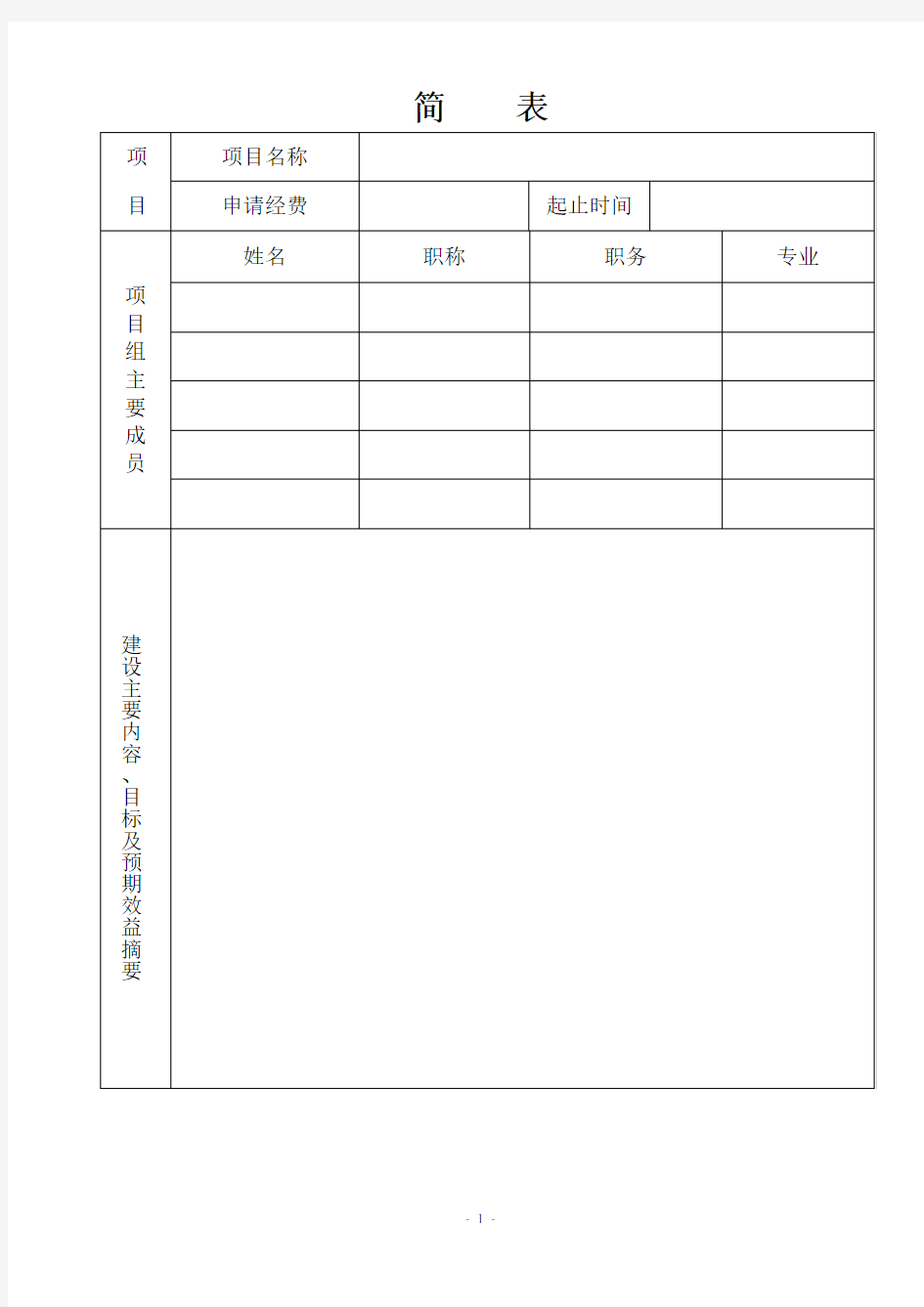南京邮电大学实验室建设项目立项申请书.doc