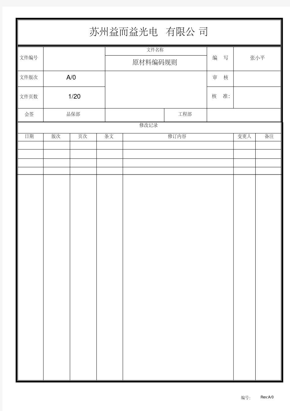 最新原材料编码规则.pdf