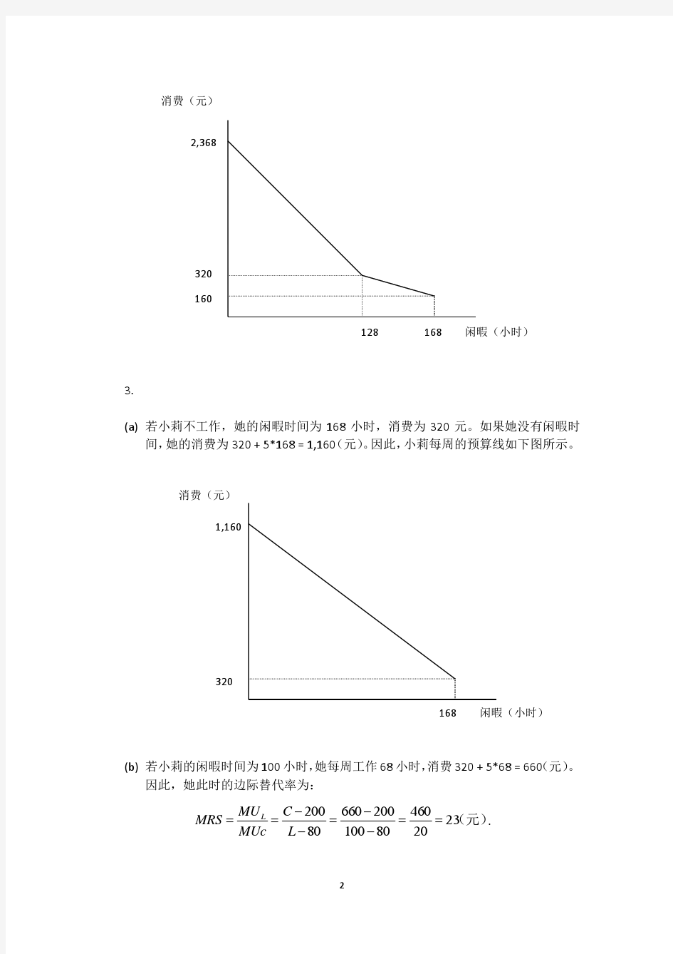 清华大学劳动经济学-作业1答案
