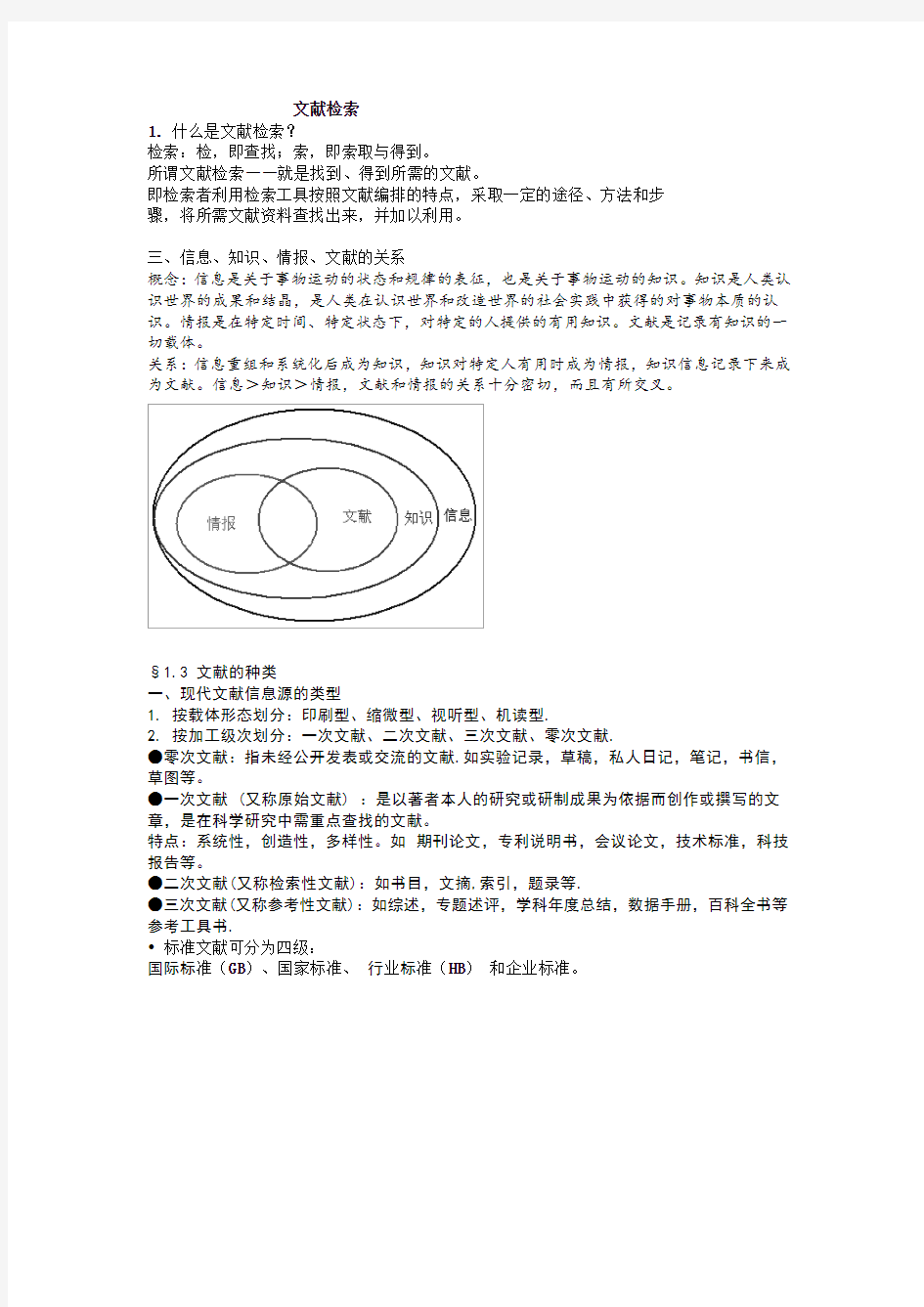 现代文献检索与利用