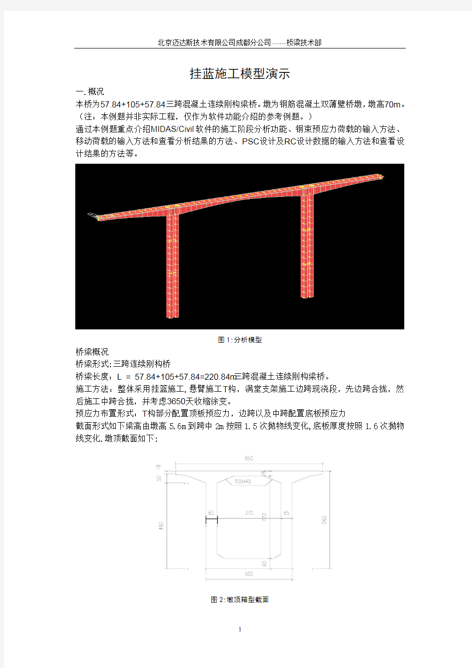 挂蓝施工模型演示