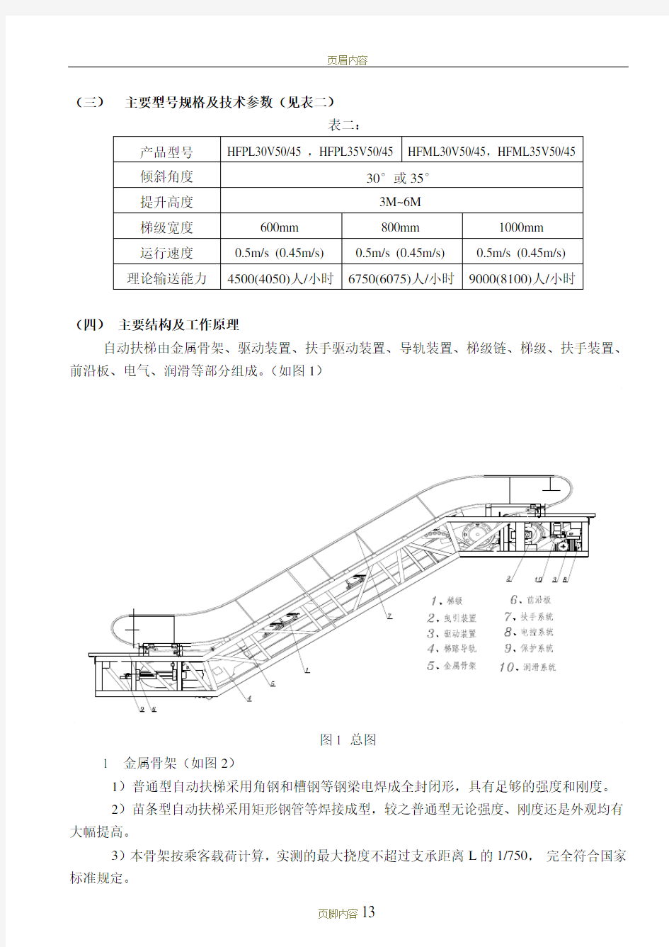 自动扶梯使用维护说明书