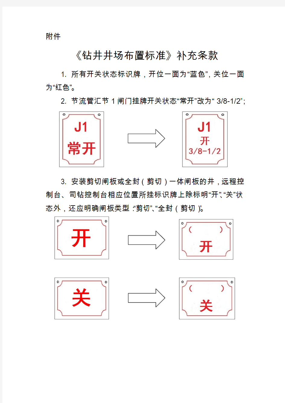 钻井井场布置标准