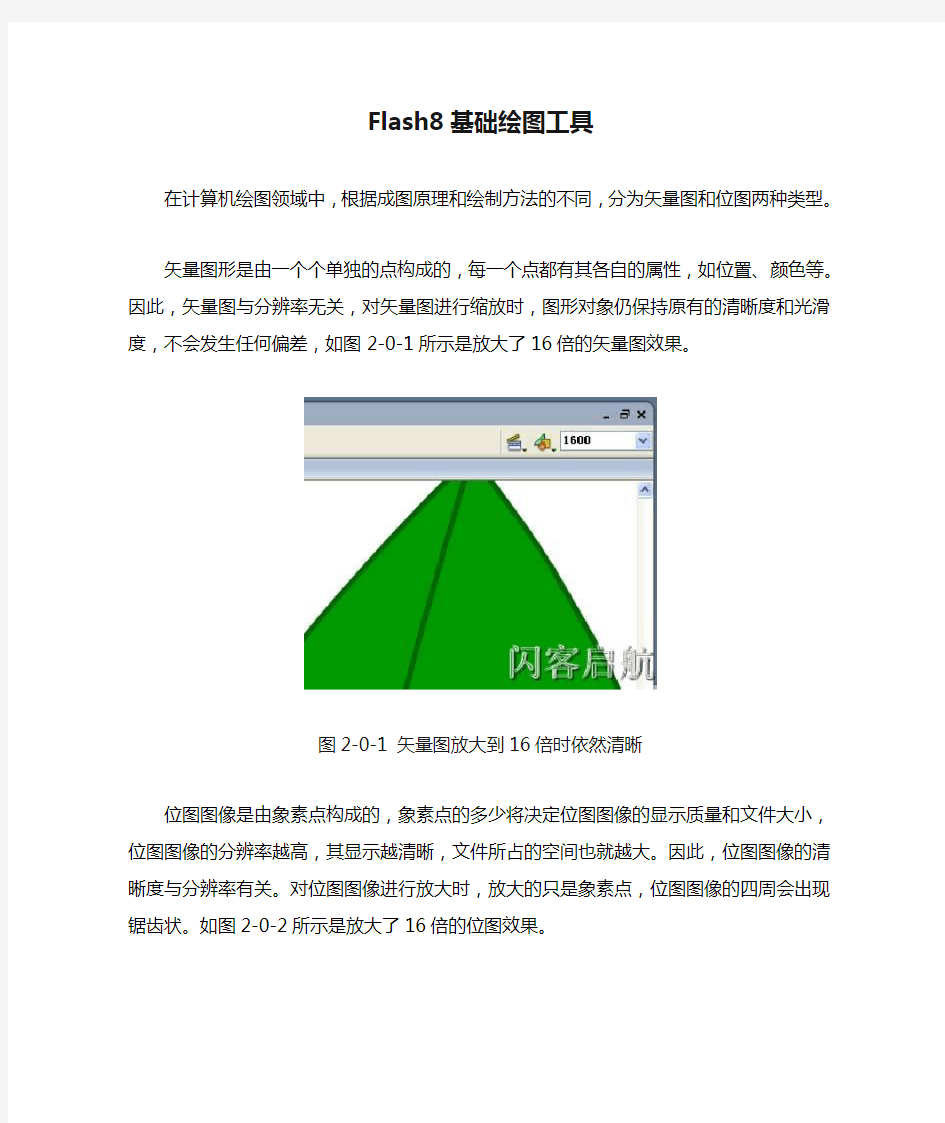 Flash8基础绘图工具