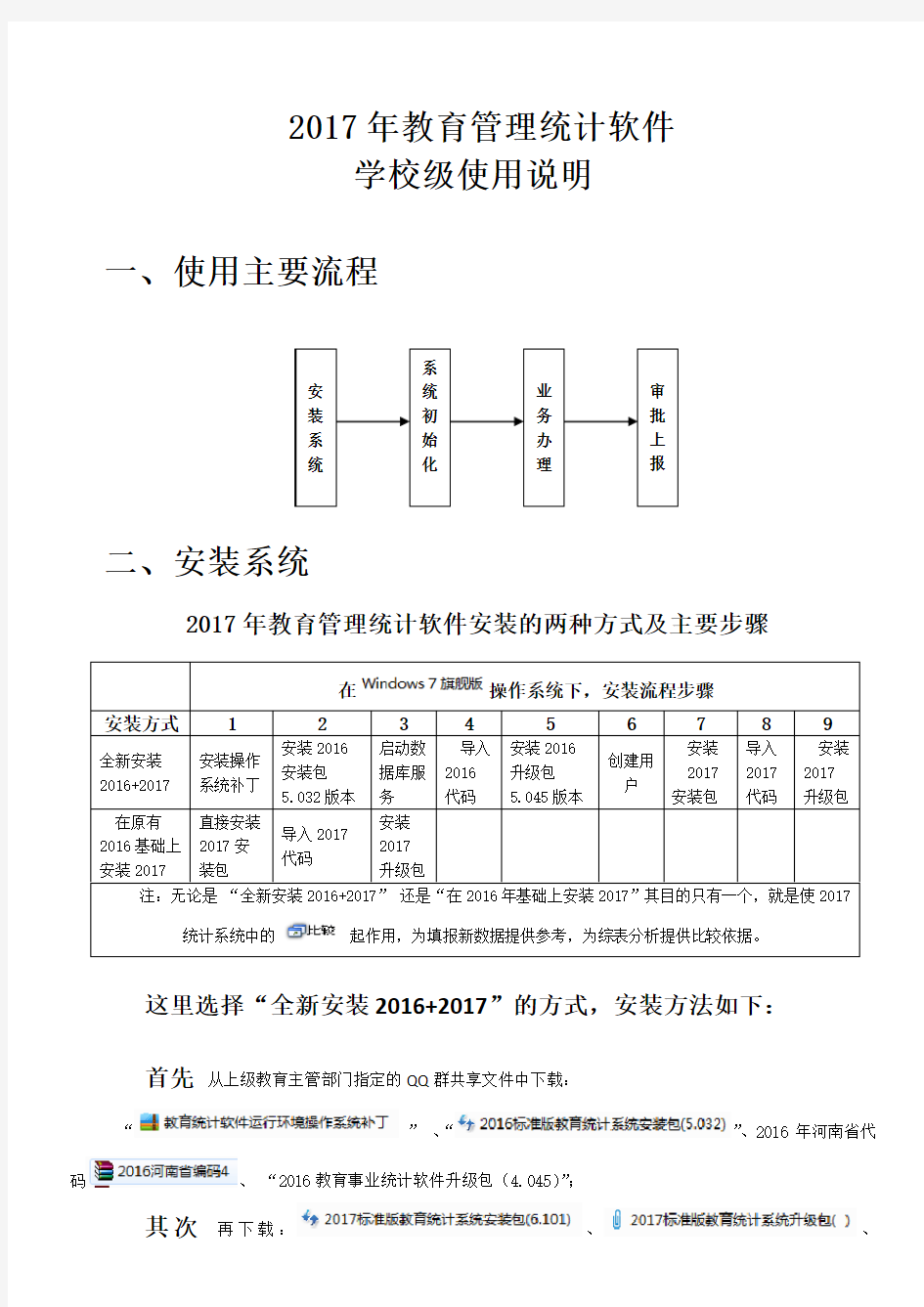 教育管理统计软件(学校级)使用说明