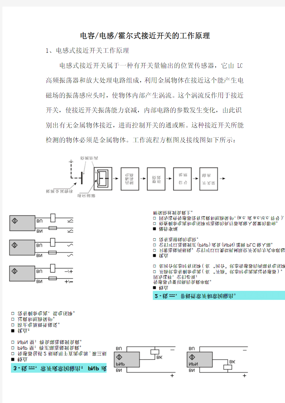 接近开关的工作原理