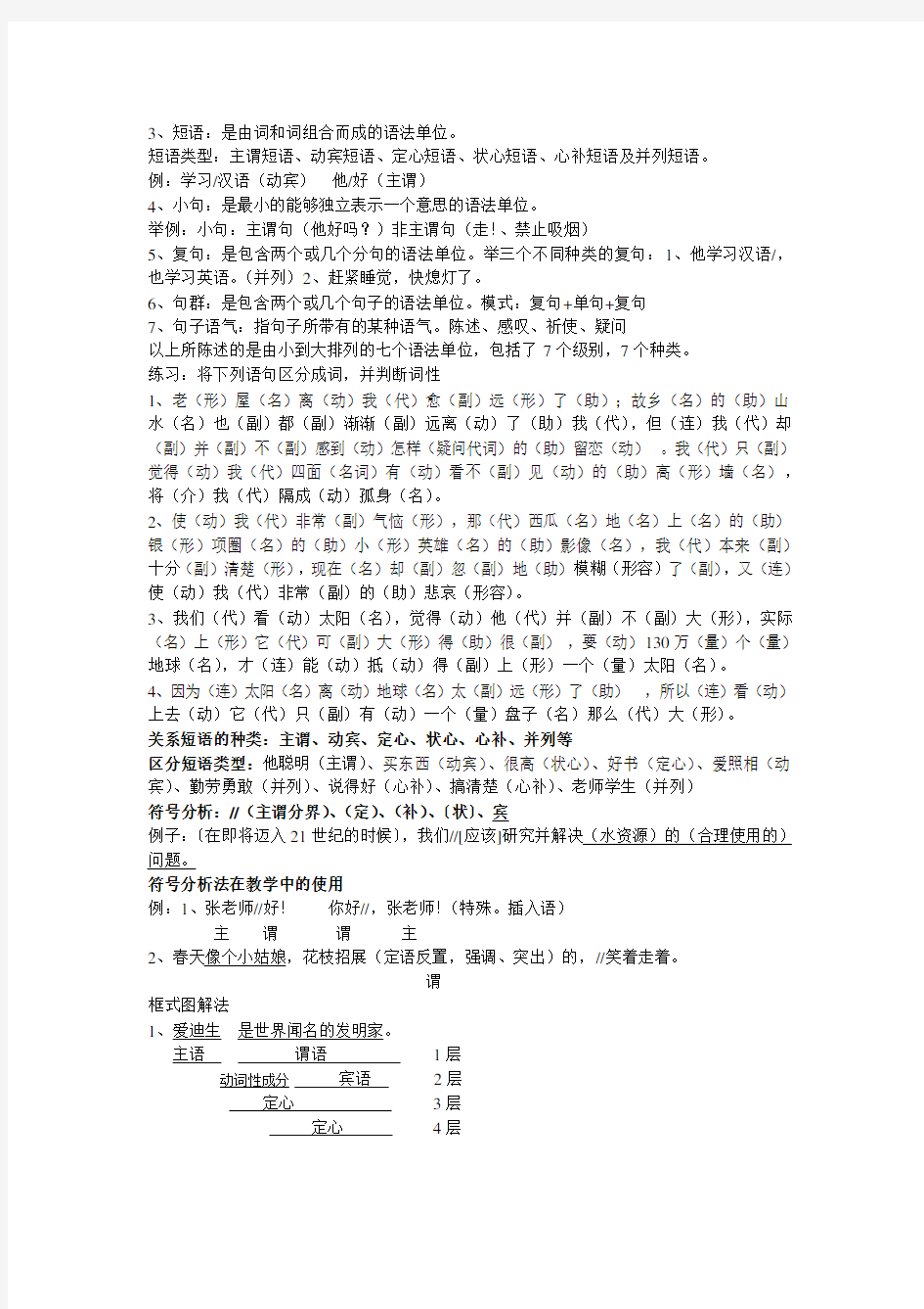 现代汉语语法修辞