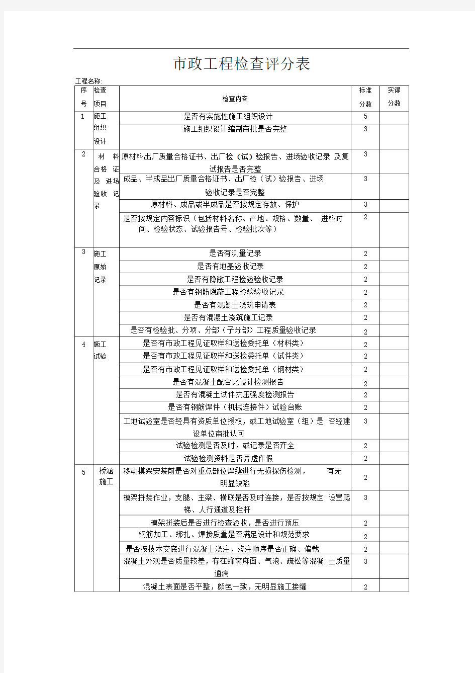 安全质量检查评分表(20201001002134)