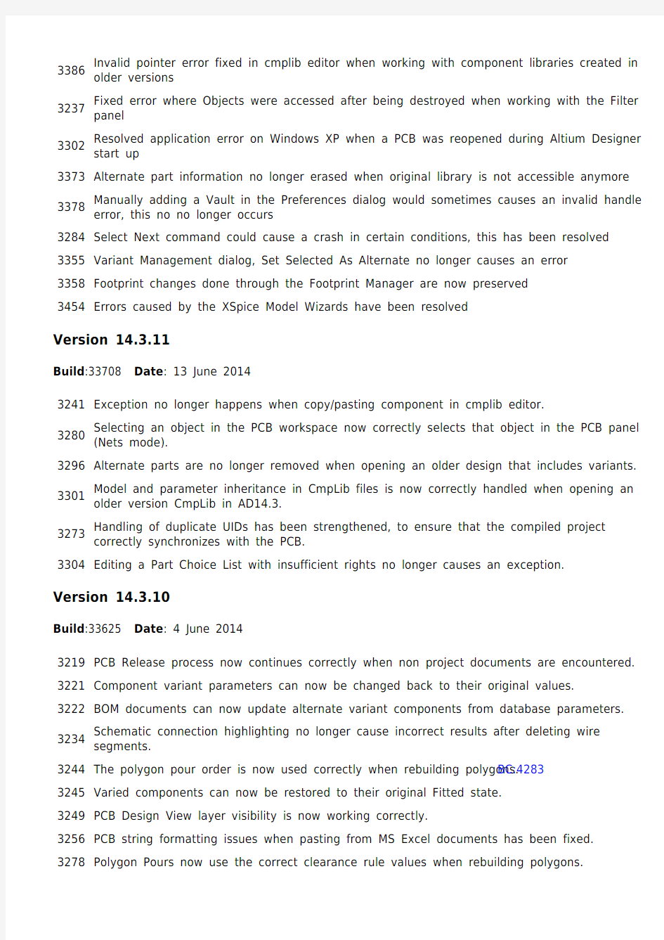 Release Notes for Altium Designer Version 14.3 - 2014-07-10