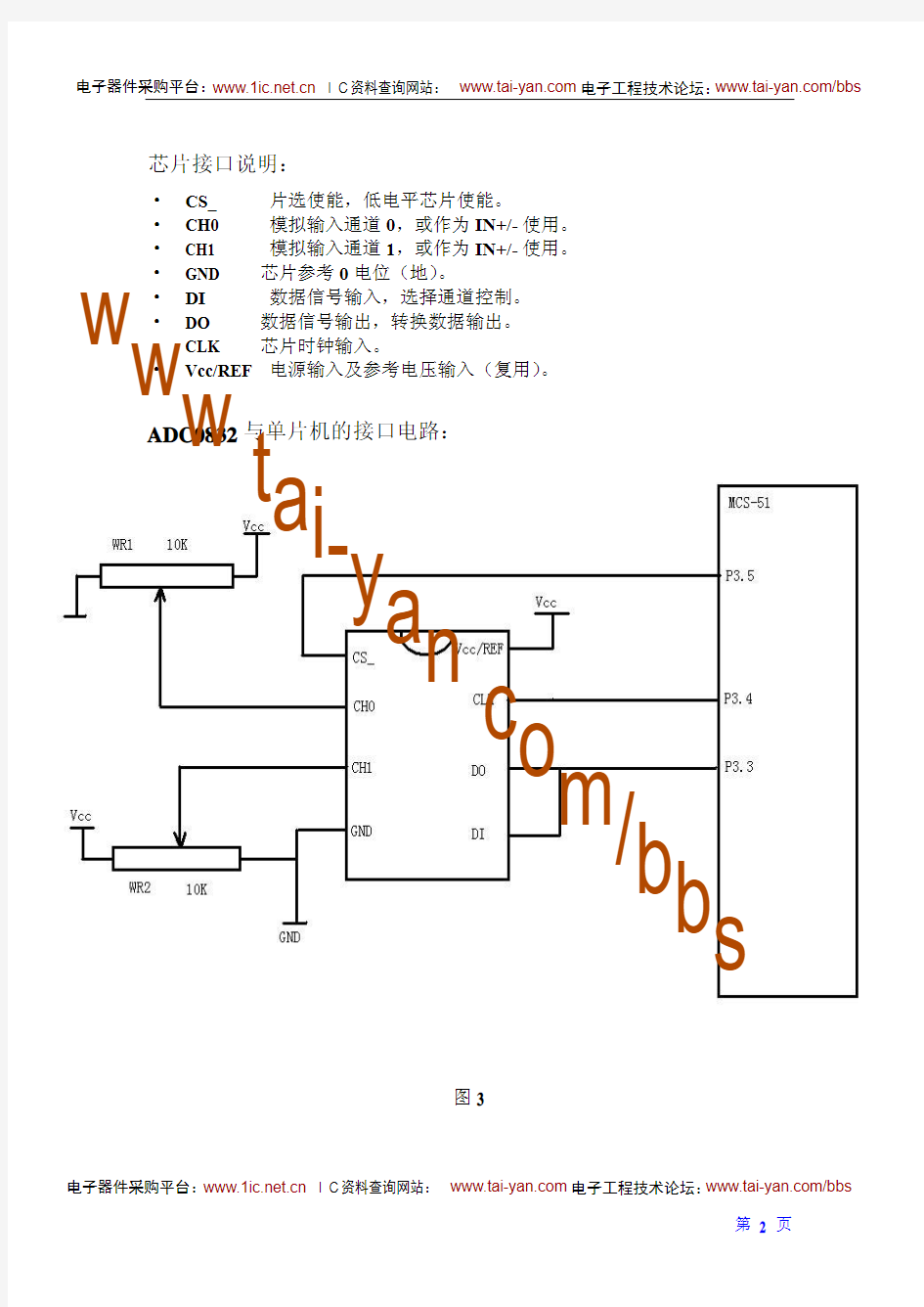 ADC0832中文数据手册