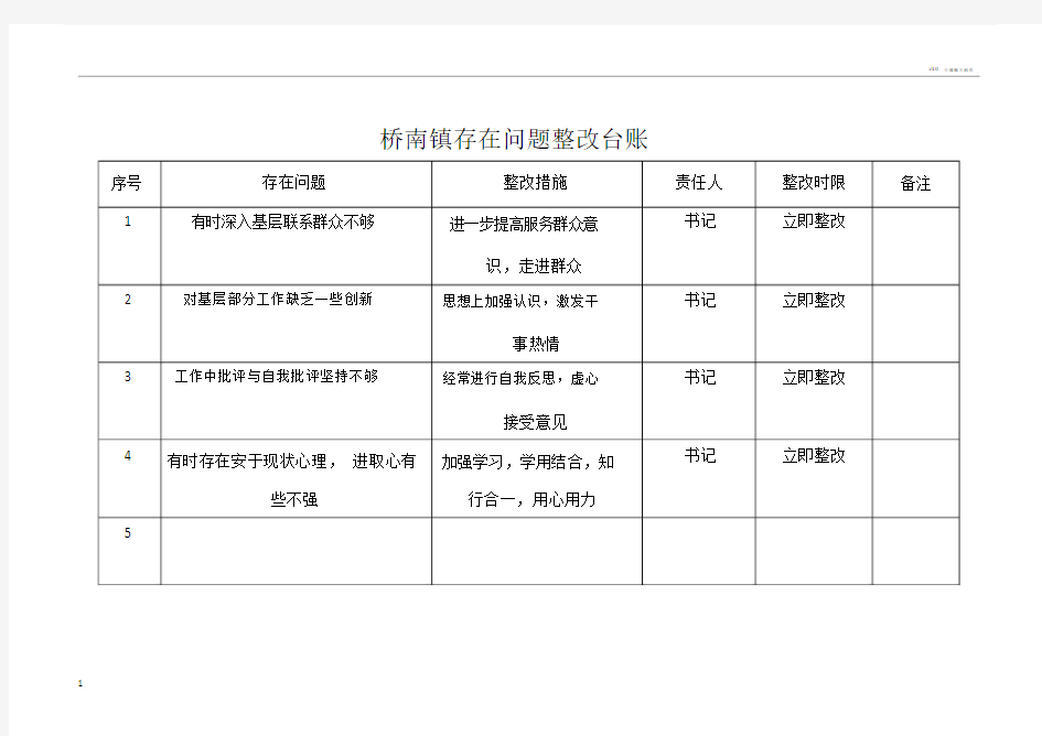 问题整改台账.doc