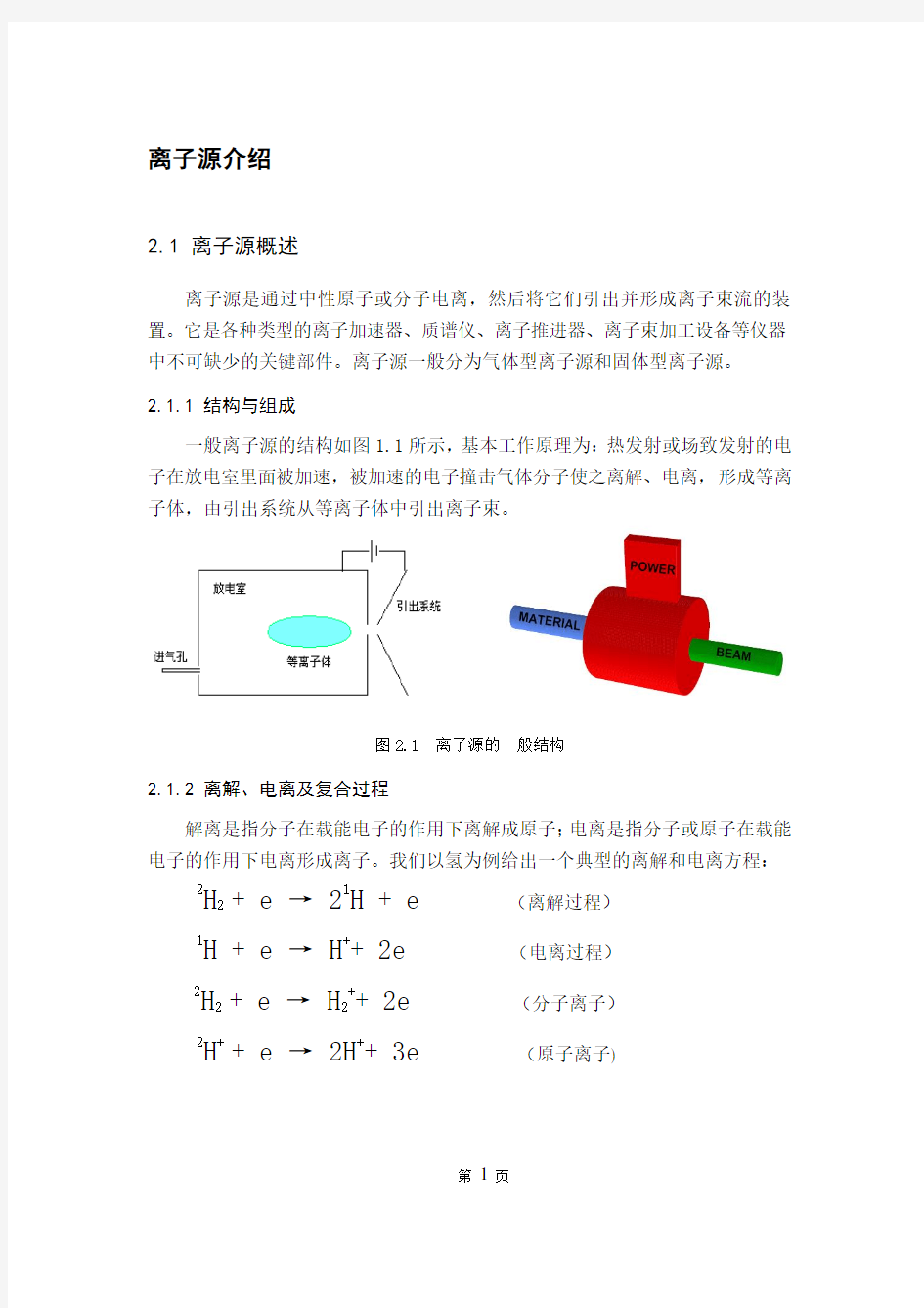 离子源介绍