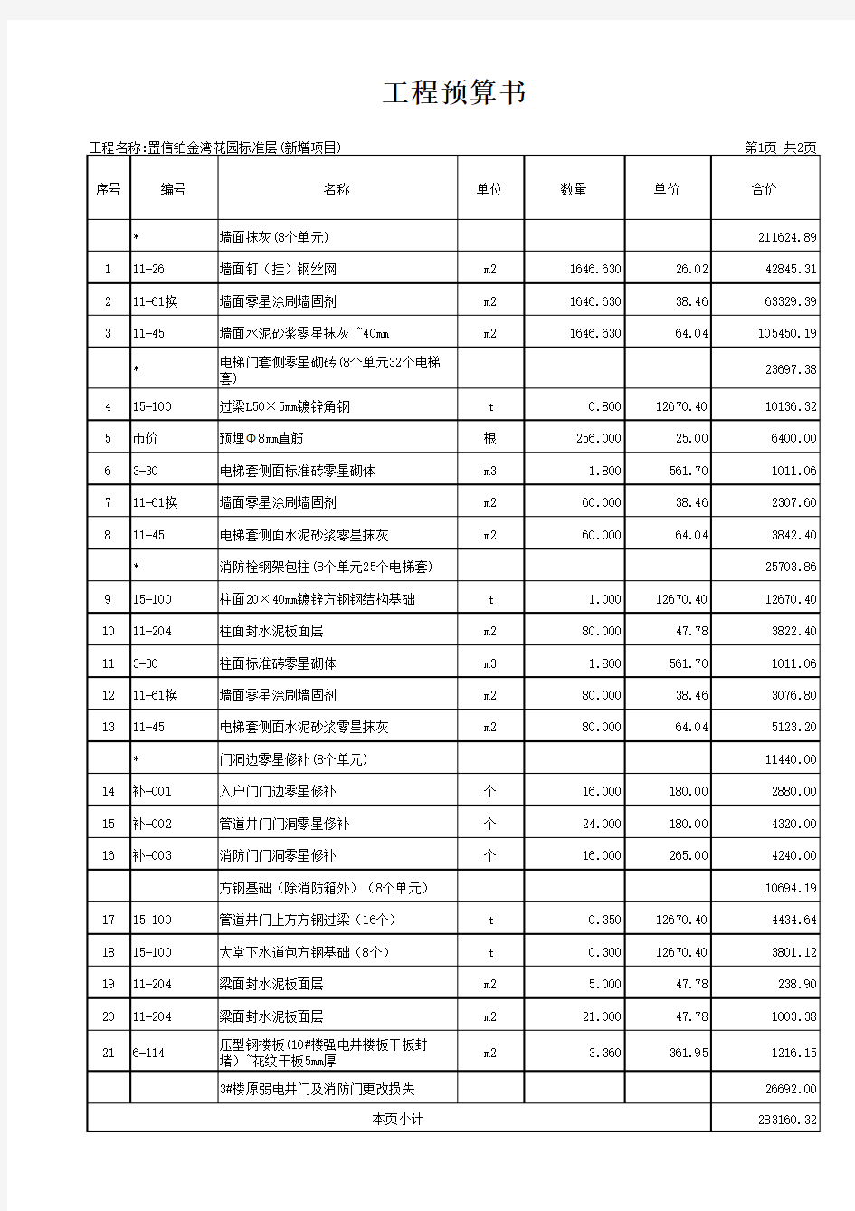 报表集合