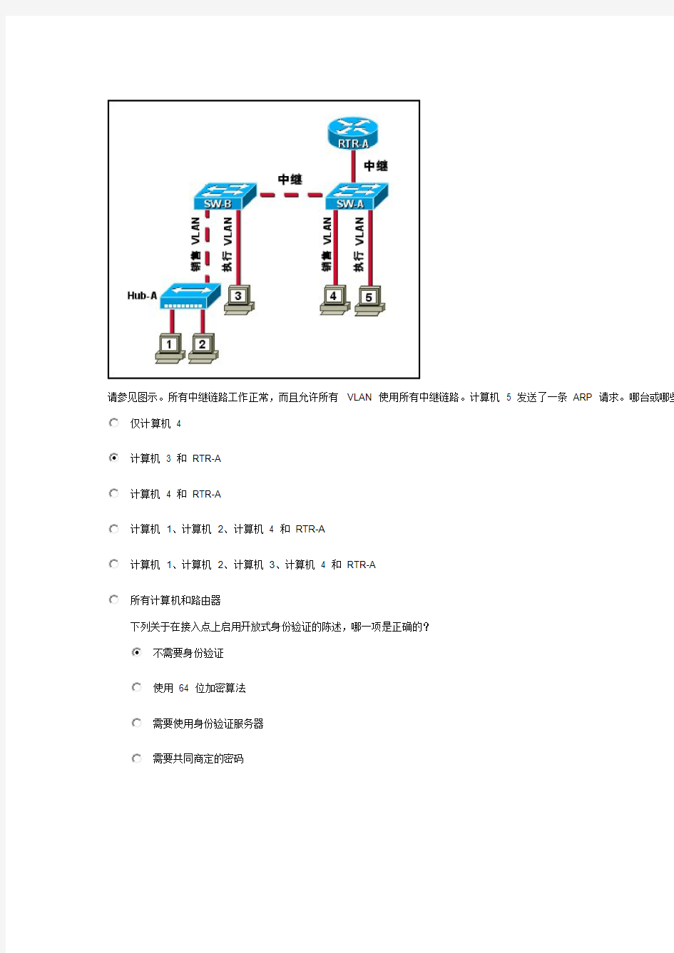 ccna第3学期_final_真确率达90%