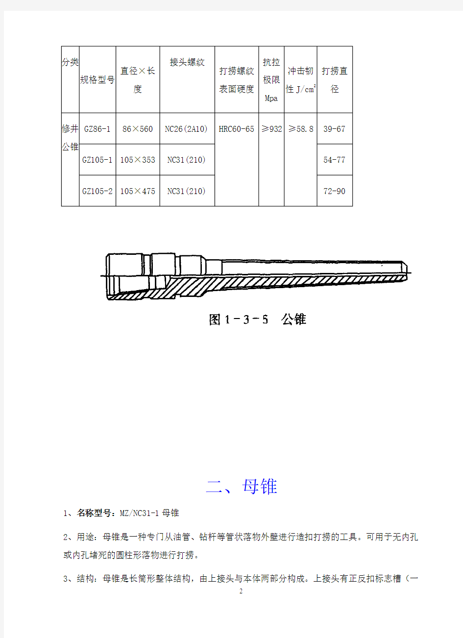 井下打捞工具手册(1)