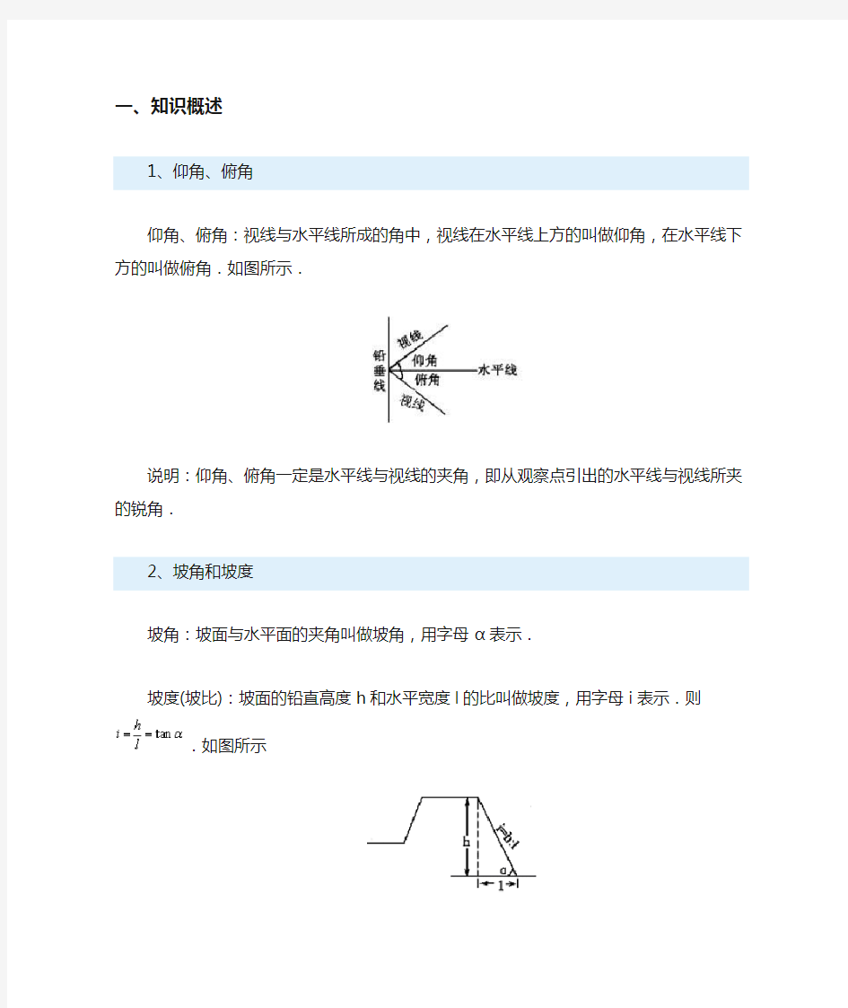 解直角三角形的典型例题