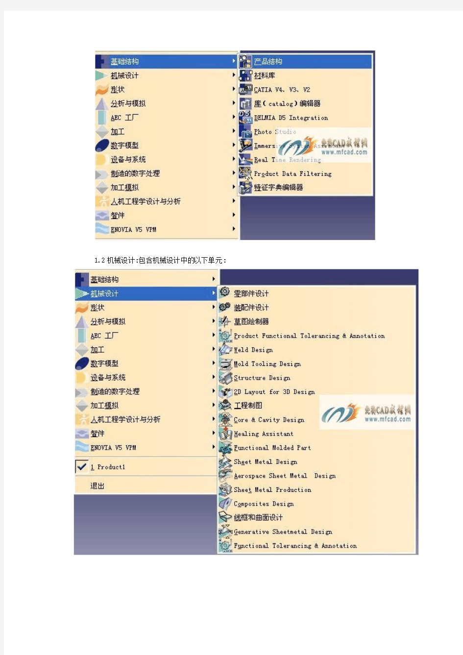 史上最全的CATIA主模块介绍