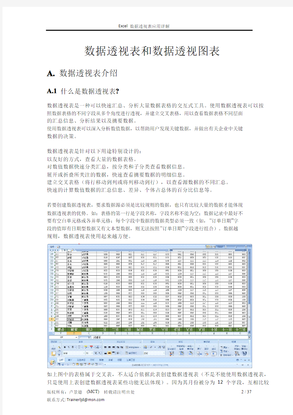 Excel 数据透视表应用大全
