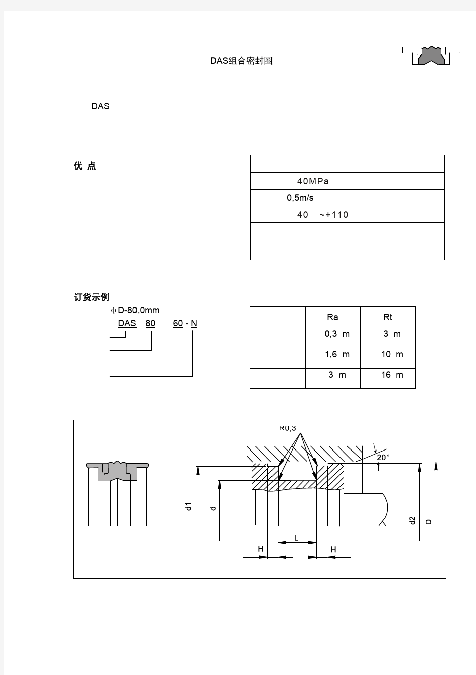 DAS组合密封圈