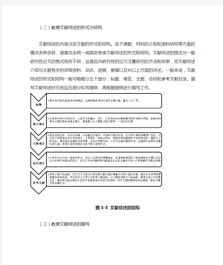 教育文献综述