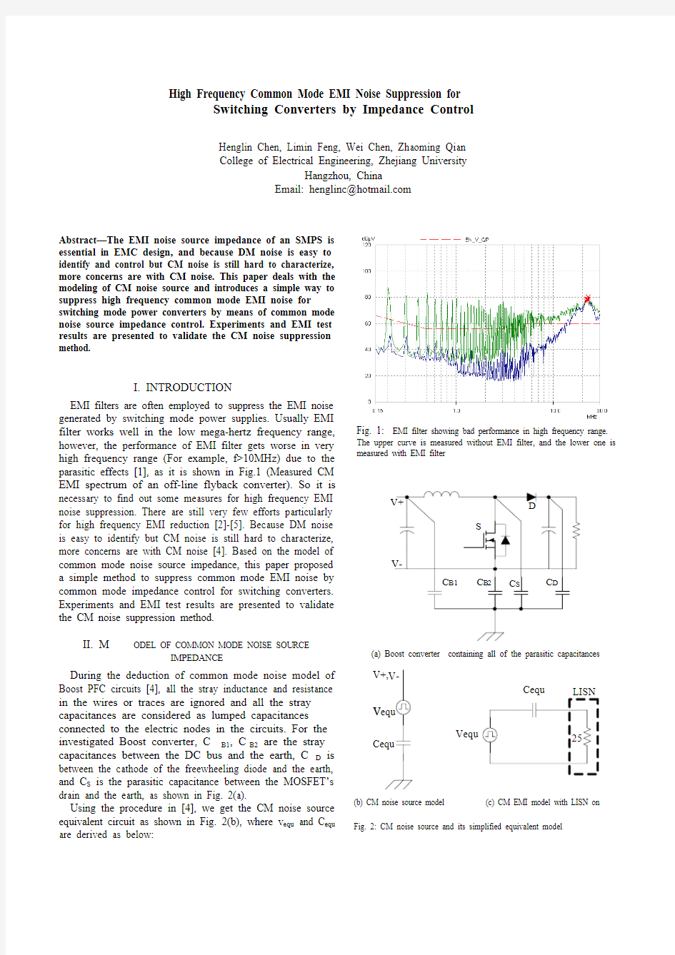 20110701-High Frequency Common Mode EMI Noise Suppression for